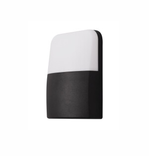 SANLUCAR Czarny 6W 3000K IP65 Kinkiet zewnętrzny Luces Exclusivas LE71399