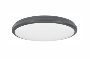 TALAVERA ciemnoszara LED 30W 3000K IP54 Lampa sufitowa zewnętrzna