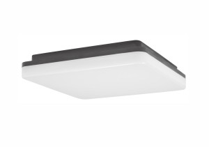TALAVERA ciemnoszary LED 24W 3000K IP54 Lampa sufitowa zewnętrzna Luces Exclusivas LE71427