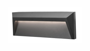 ALAVA Antracyt LED 1,6W 3000K IP65 Lampa schodowa, elewacyjna Luces Exclusivas LE71431 (Wysyłka 24 H. Od ręki 8 szt. )