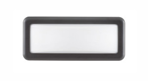 TERRASSA Szary LED 6W 3000-4000K IP54 Lampa schodowa, elewacyjna Luces Exclusivas LE71435