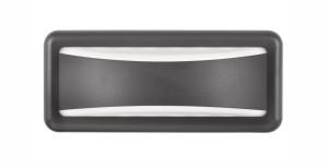 TERRASSA Szary LED 6W 3000-4000K IP54 Lampa schodowa, elewacyjna Luces Exclusivas LE71436