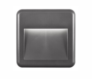 TERRASSA Szary LED 4W 3000K IP54 Lampa schodowa, elewacyjna Luces Exclusivas LE71440