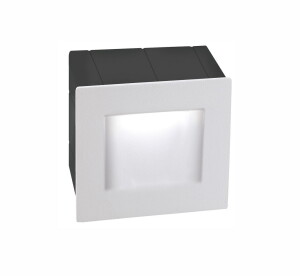 TARTAGAL Biały LED 3W 3000K IP54 Lampa schodowa, elewacyjna Luces Exclusivas LE71442