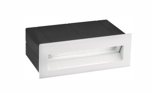 TARTAGAL Biały LED 3W 3000K IP54 Lampa schodowa, elewacyjna Luces Exclusivas LE71446