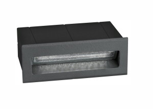 TARTAGAL Szary LED 3W 3000K IP54 Lampa schodowa, elewacyjna Luces Exclusivas LE71447
