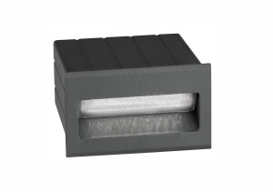 TARTAGAL Antracyt LED 1,5W 3000K IP54 Lampa schodowa, elewacyjna Luces Exclusivas LE71449
