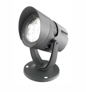 TUCUPITA Szary LED 18W 3000K IP65 Reflektor ogrodowy Luces Exclusivas LE71459
