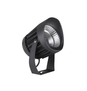 TUCUPITA Czarny LED 10W 3000K IP65 Reflektor ogrodowy Luces Exclusivas LE71460