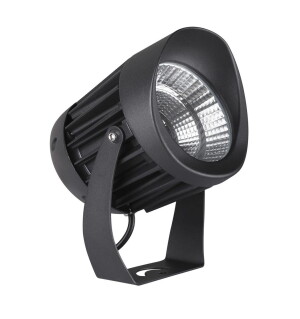 TUCUPITA Czarny LED 30W 3000K IP65 Reflektor ogrodowy Luces Exclusivas LE71462