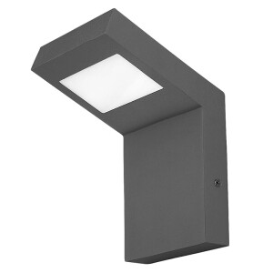 Lima Czarny mat LED 9W 3000K IP44 Kinkiet zewnętrzny Rabalux 7925