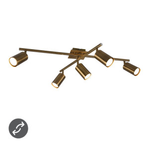 MARLEY Patyna 5xGU10 Regulowana lampa sufitowa Trio 612400504