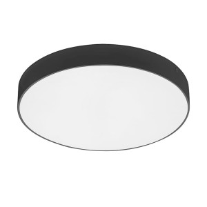 Tartu Czarna LED śr. 17,5cm. 18W IP44 Barwa światła zmienna Plafon zewnętrzny Rabalux 7897