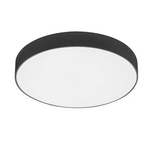 Tartu Czarna LED śr. 30cm. 24W IP44 Barwa światła zmienna Plafon zewnętrzny Rabalux 7898