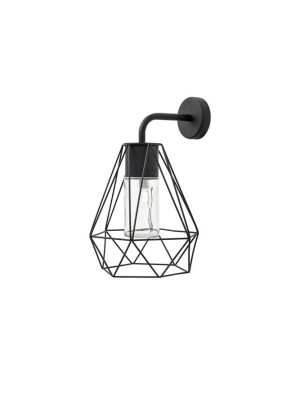 PICHANAL Czarny E27 IP54 Kinkiet zewnętrzny Luces Exclusivas LE71352