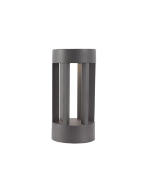 MENTRIDA Szara LED wys. 22cm. 8W 3000K IP54 Lampa ogrodowa stojąca Luces Exclusivas LE71326