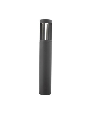 MENTRIDA Szara LED wys. 65cm. 8W 3000K IP54 Lampa ogrodowa stojąca Luces Exclusivas LE71325