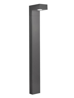MOSQUERA Szara LED wys. 80cm. 6W 3000K IP54 Lampa ogrodowa stojąca Luces Exclusivas LE71338