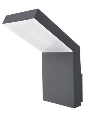 NECOCHEA Szary LED 6W 3000K IP54 Kinkiet zewnętrzny Luces Exclusivas LE71342