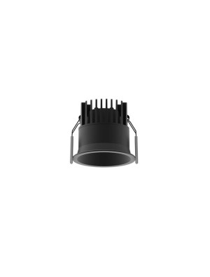 MALLORCA Czarna 12W 3000K IP65 Oczko sufitowe zewnętrzne Luces Exclusivas LE61576
