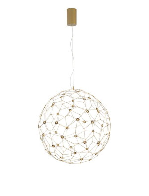 ALTA Złota śr. 60 cm 21,6W 3000K Lampa wisząca Luces Exclusivas LE41322