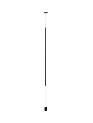 BUGA Czarna wys. 300 cm 20W 3000K Lampa wisząca Luces Exclusivas LE41359