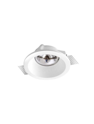 GRANEROS Biały AR111 Oprawa wpuszczana podtynkowa Luces Exclusivas LE61546