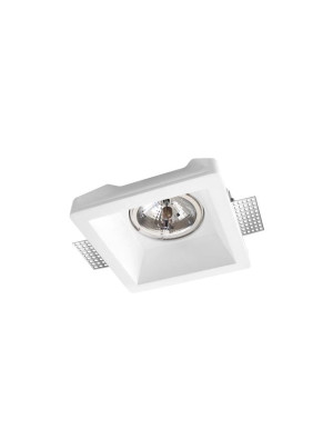GRANEROS Biały AR111 Oprawa wpuszczana podtynkowa Luces Exclusivas LE61547