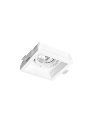 GRANEROS Biały AR111 Oprawa regulowana wpuszczana podtynkowa Luces Exclusivas LE61548