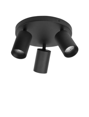 CLORINDA Czarna 3xGU10 Spot Luces Exclusivas LE61465