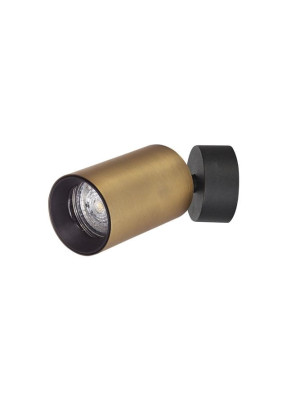 COCOROTE Czarny | Złota satyna GU10 Kinkiet ruchomy Luces Exclusivas LE61471