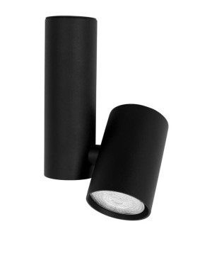 COLOMBIA Czarny GU10 Spot Luces Exclusivas LE61475