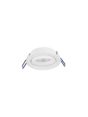 BENIDORM Biały GU10 Oczko sufitowe regulowane Luces Exclusivas LE61401