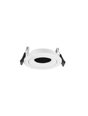 BALCARCE Biały GU10 Oczko sufitowe regulowane Luces Exclusivas LE61395