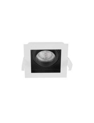 ARROYITO Biały | Czarny GU10 Oczko sufitowe regulowane Luces Exclusivas LE61381