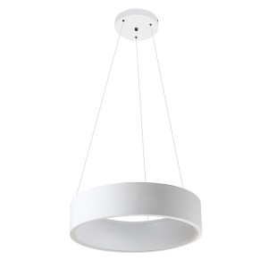 Adeline Biały mat śr. 45cm. LED 26W 4000K Lampa wisząca Rabalux 2509