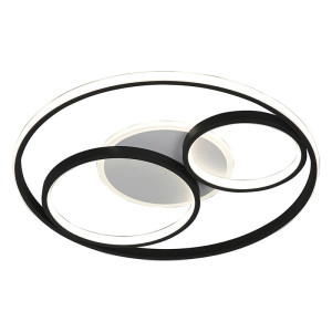 AQUILA Czarny LED 50W 3000-6000K pilot Lampa sufitowa Rabalux 3335