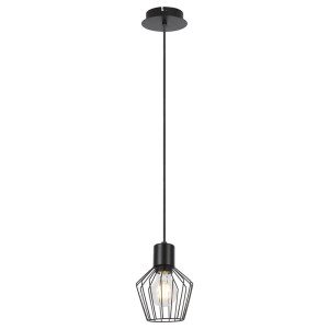 Belano Czarny E27 Lampa wisząca Rabalux 3539