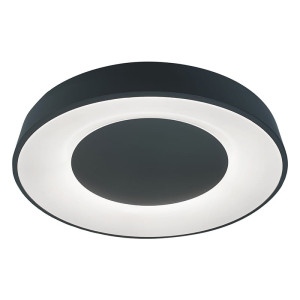 Ceilo Czarny śr. 48cm. LED 38W 3000-6500K z pilotem Plafon Rabalux 3082