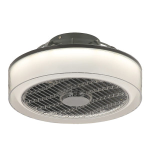 Dalfon z wiatrakiem LED 30W Pilot barwa światła zmienna Lampa sufitowa ściemnialna Rabalux 6857