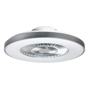 Dalfon z wiatrakiem LED 40W Pilot barwa światła zmienna Lampa sufitowa ściemnialna Rabalux 6858
