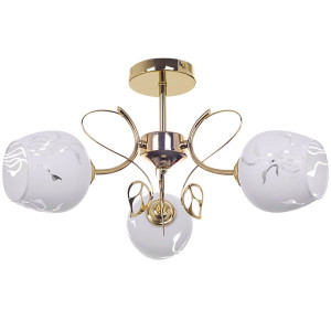 Fauna Złoty 3xE27 Lampa sufitowa Rabalux 5098