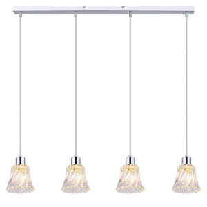 Hestia Chrom 4xE14 Lampa wisząca Rabalux 5303