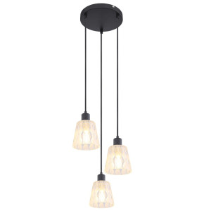 Jarina Czarny 3xE27 Lampa wisząca Rabalux 5333
