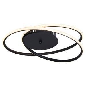 Meridia Czarny LED 40W 3000K Lampa sufitowa Rabalux 3256