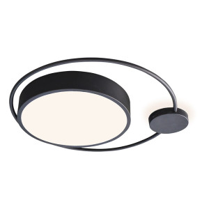 SAPHIRA Czarny LED 28W 3000K Lampa sufitowa Rabalux 3529
