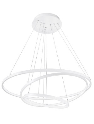 BANOS Biały mat LED 135W 3000K Lampa wisząca Luces Exclusivas LE41588