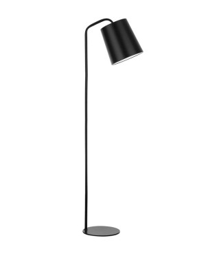 PLANETA Czarny E27 Lampa podłogowa stojąca Luces Exclusivas LE42535