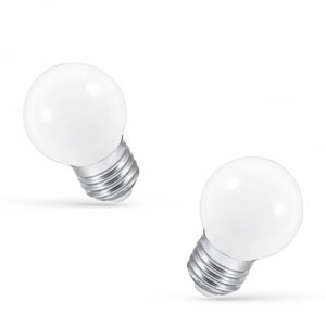 Żarówka Kulka E27 230V 1W RGB Spectrum
