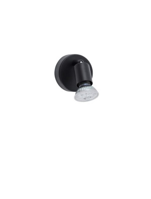 MENDOZA Czarny GU10 Kinkiet ścienny Luces Exclusivas LE42482